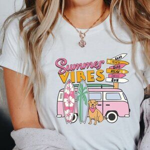 Summer Vibes T-Shirt, Summer T-Shirt